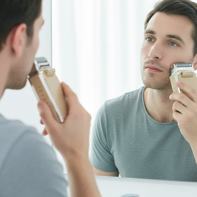 Bærbar elektrisk barbermaskine til mænd