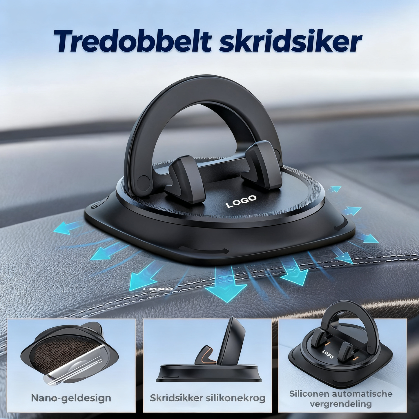 Dashboard Navigation Telefonholder