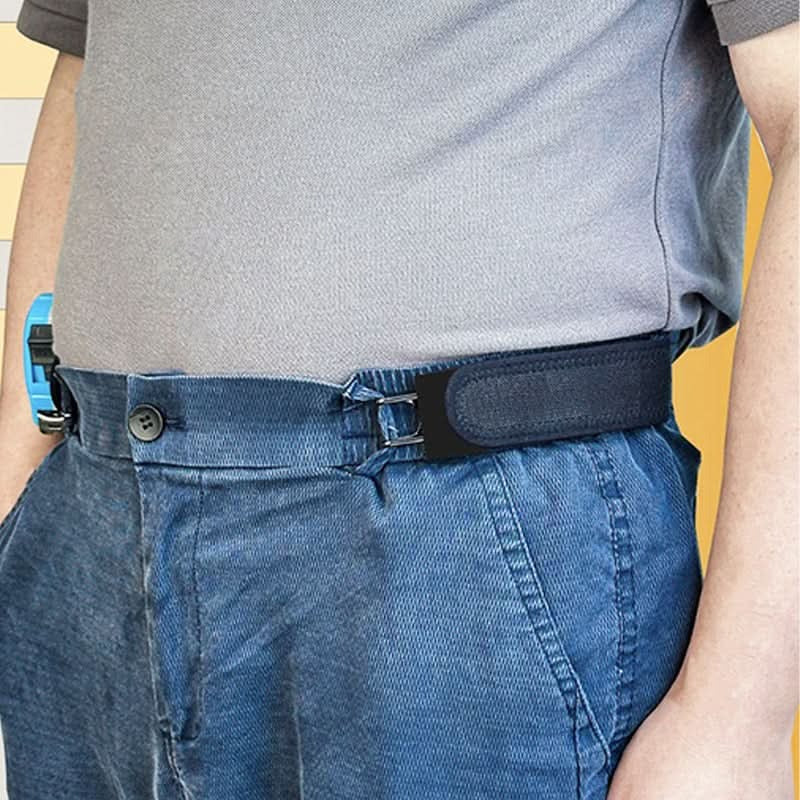 Elastische riem zonder gesp voor mannen en vrouwen(1 Paar)