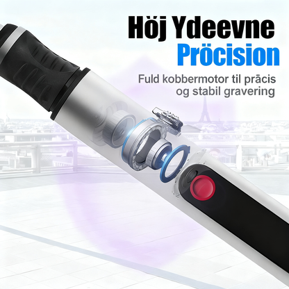 Elektrisk graveringspen-sæt, 32 dele