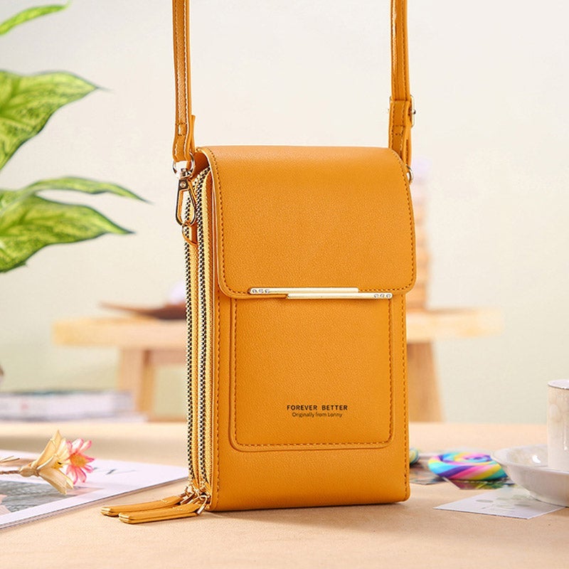 Anti-diefstal leren tas