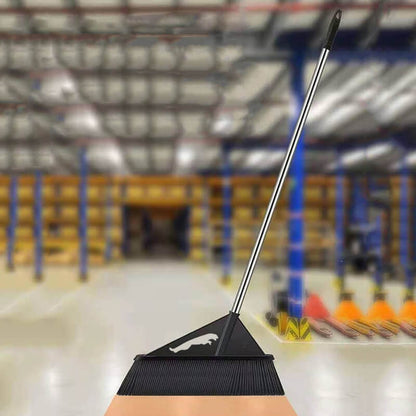 Robust havekost med hårde børster