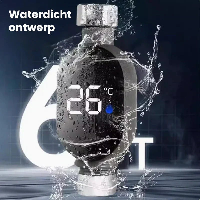 Slimme Douche Temperatuurweergave