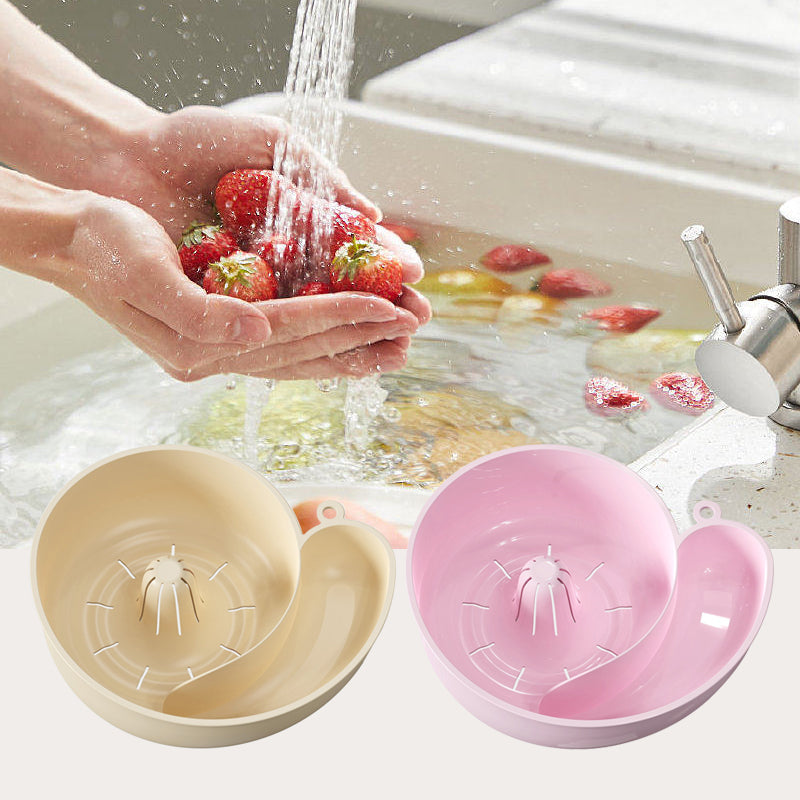 Automatic Fruit ＆ Vegetable Washing Drainage Basket