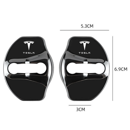 Auto Deurgrendel Metalen Beschermcovers (4 stuks)
