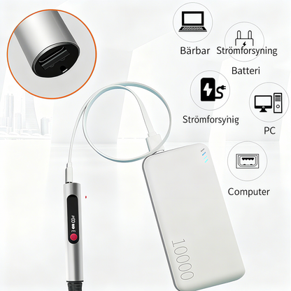 Elektrisk graveringspen-sæt, 32 dele