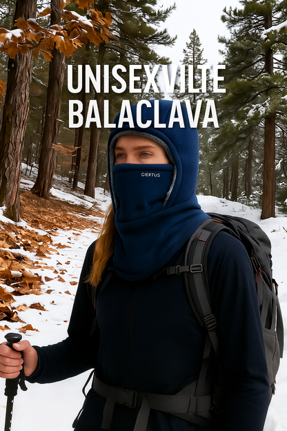 Unisex vinter varm halsmaske ørebeskyttelse hel hue