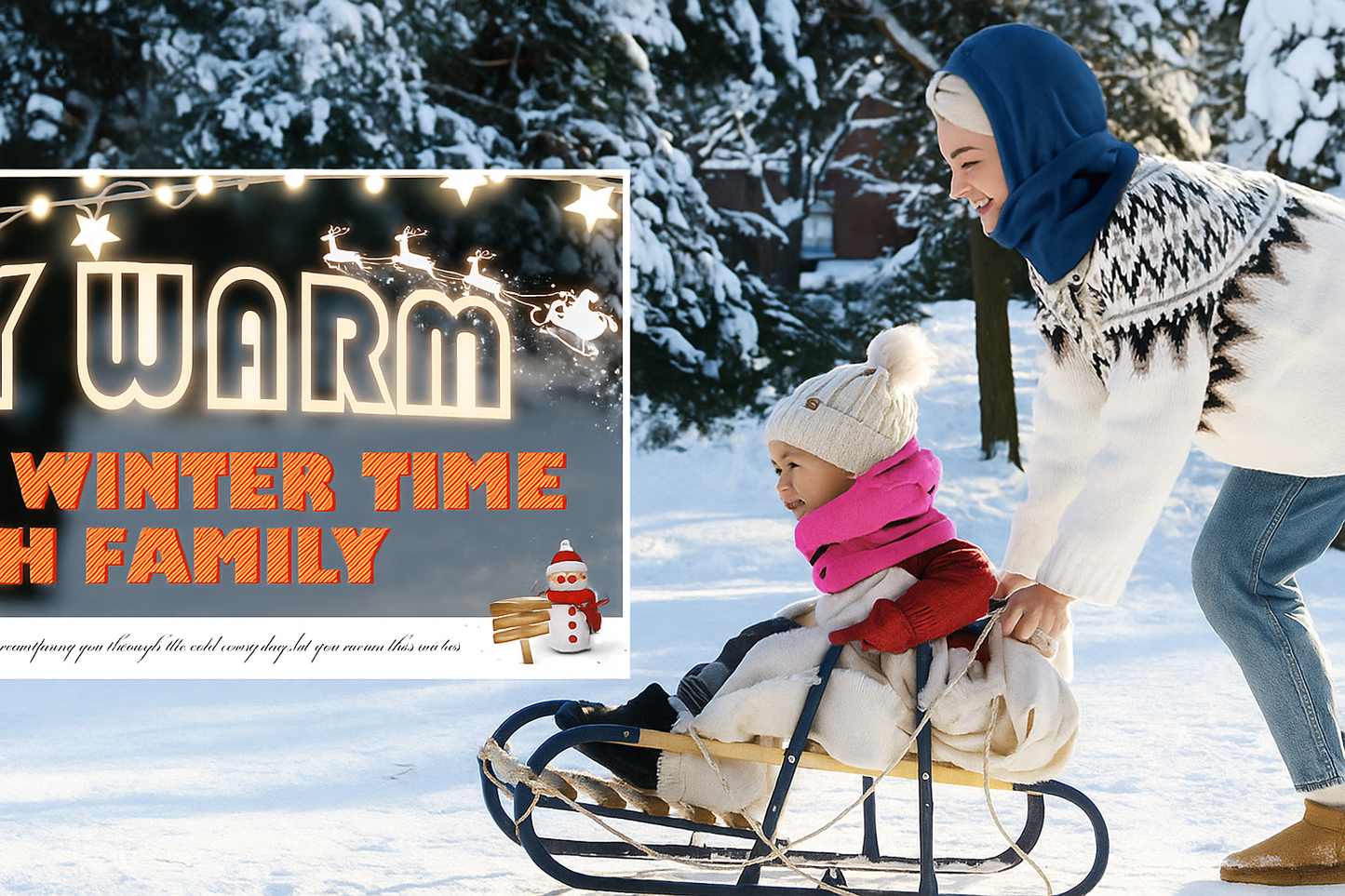 Unisex vinter varm halsmaske ørebeskyttelse hel hue