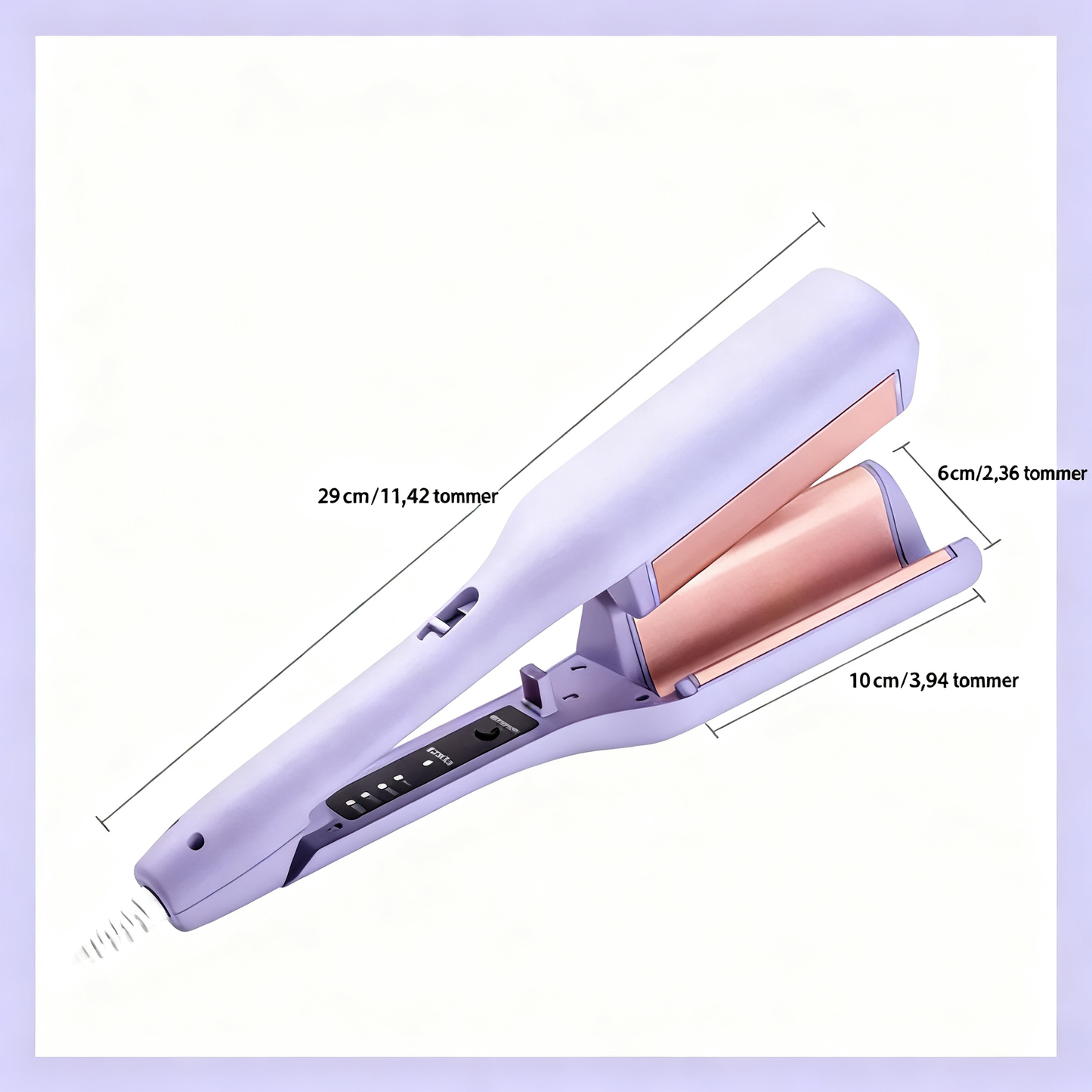 V-formet bølgekrøllejern