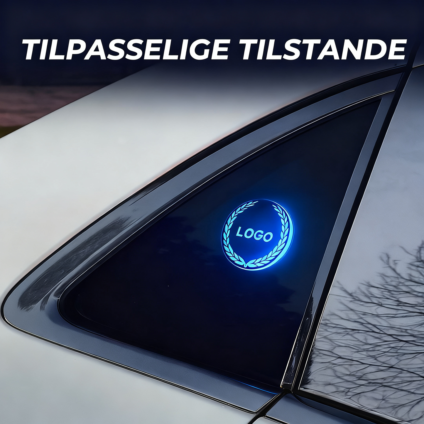 Smart RGB-natlampe med skumringssensor