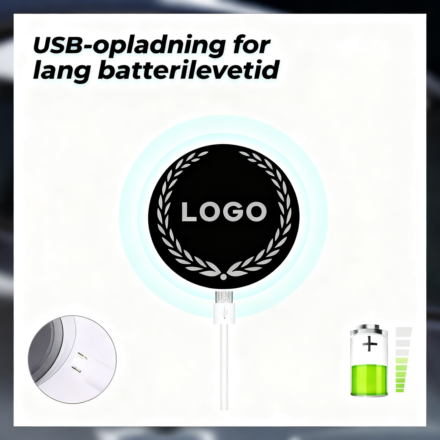 Smart RGB-natlampe med skumringssensor