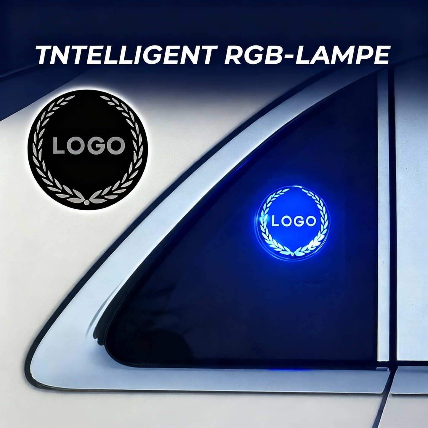 Smart RGB-natlampe med skumringssensor