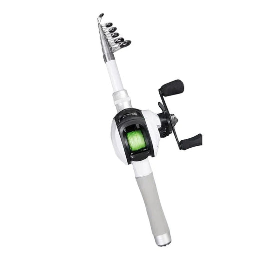 Draagbare telescopische hengel