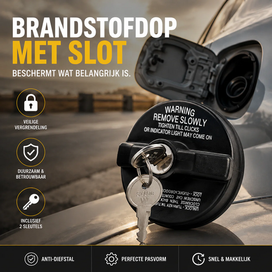 Afsluitbare Brandstofdop met Slot